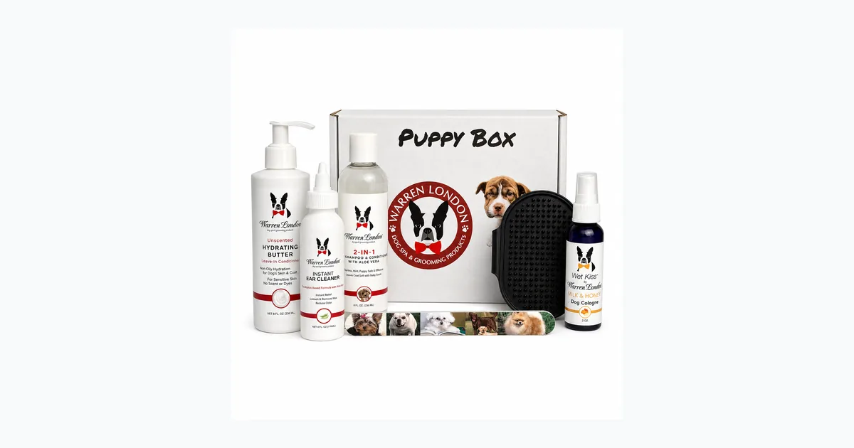 Warren London Puppy Bundle Gift Box