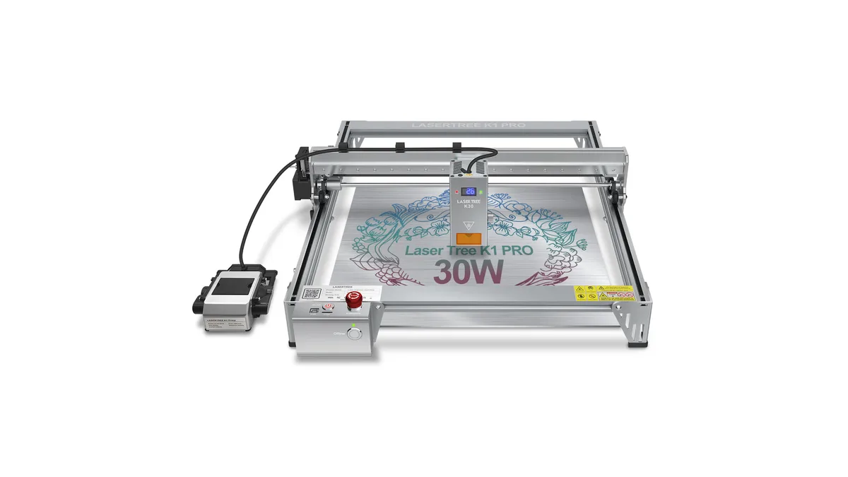 LaserTree K1 Pro 30W Laser Cutting & Engraving Machine