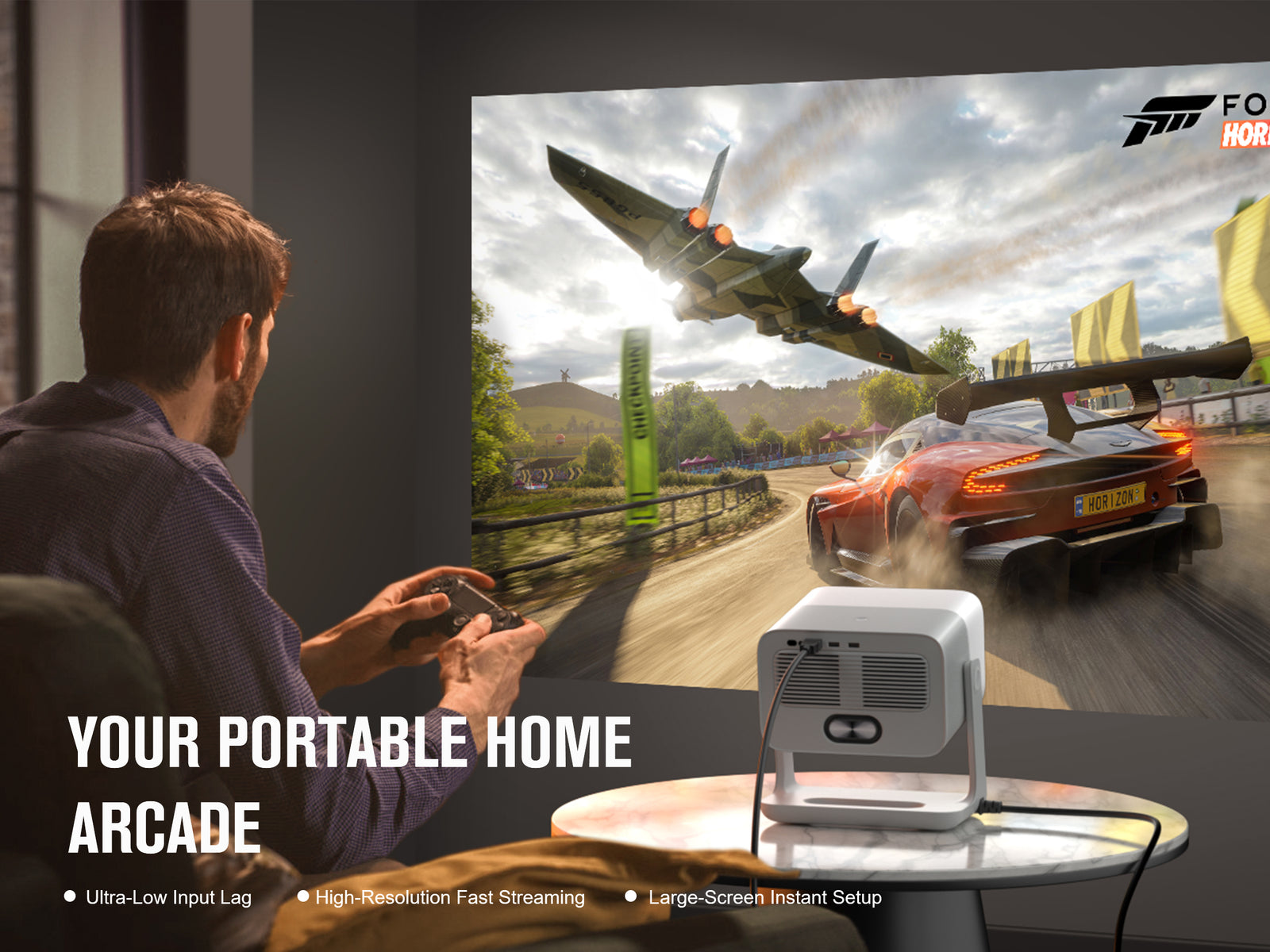 VOPLLS G7 Google TV Projector