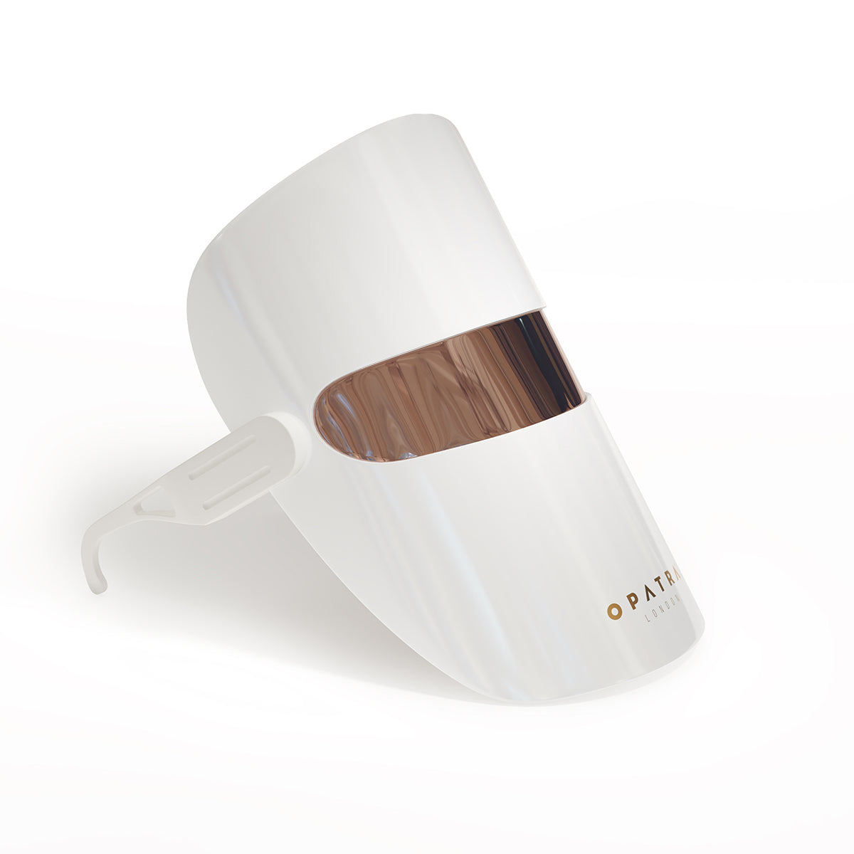 OPATRA Glow Mask Pro official product media Official OPATRA Glow Mask Pro product image showing the face mask and charging cable